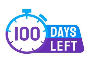 100 Days Left