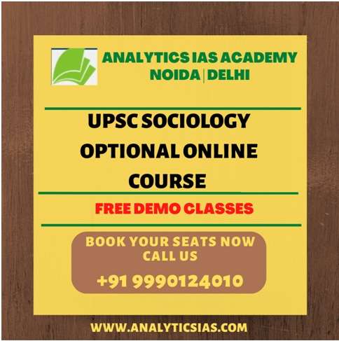 UPSC Sociology Optional Online Course