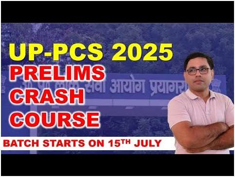 UP-PCS 2025 PRELIMS CRASH COURSE