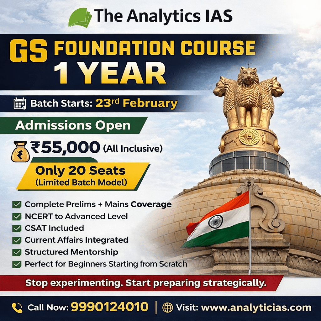 GS Foundation Course 1 Year