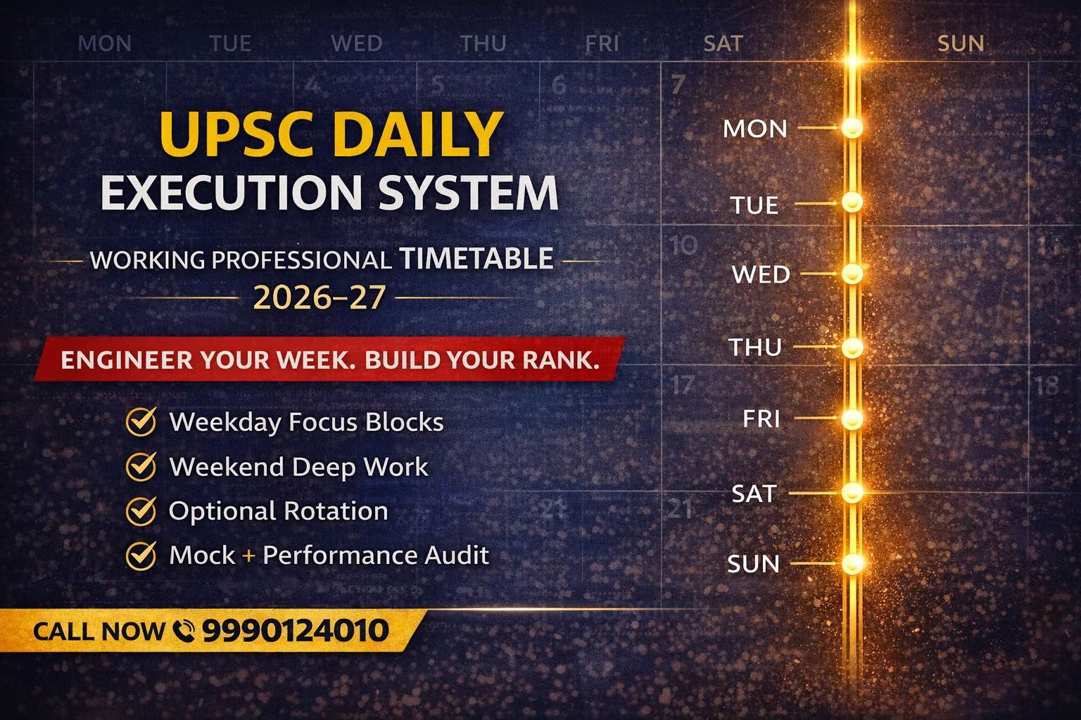 UPSC DAILY EXECUTION SYSTEM