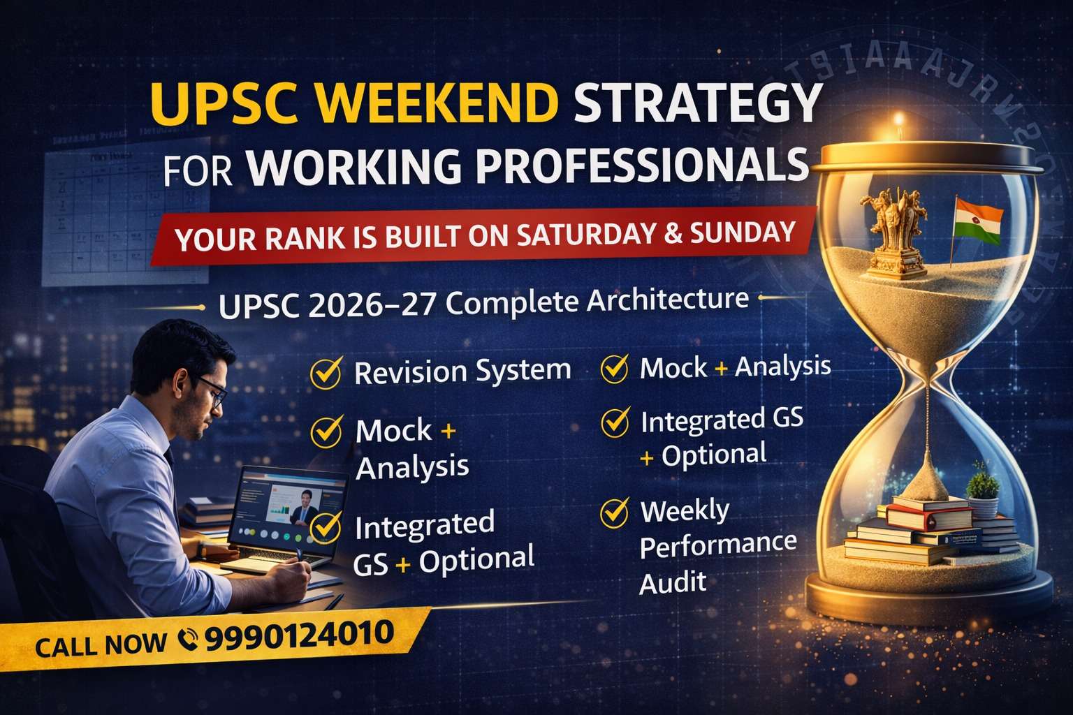 UPSC WEEKEND STRATEGY FOR WORKING PROFESSIONALS