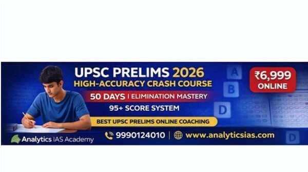 UPSC Prelims 2026 High-Accuracy Crash Course – 50 Days Strategy to ...