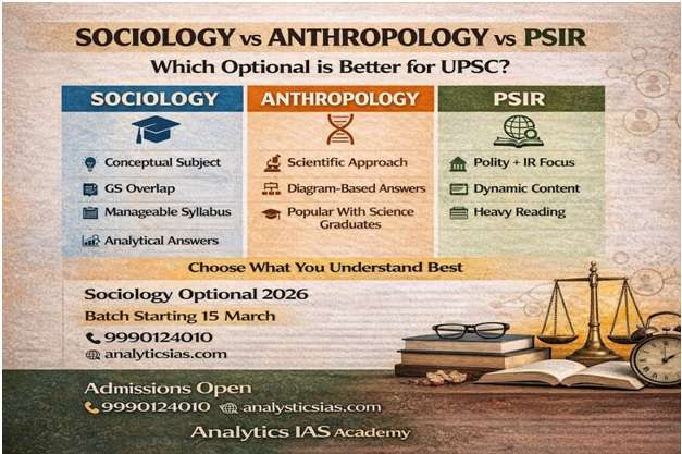 Sociology Vs Anthropology vs PSIR
