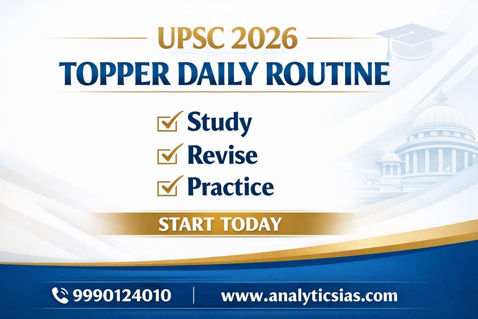 UPSC TOPPER DAILY ROUNTINE 