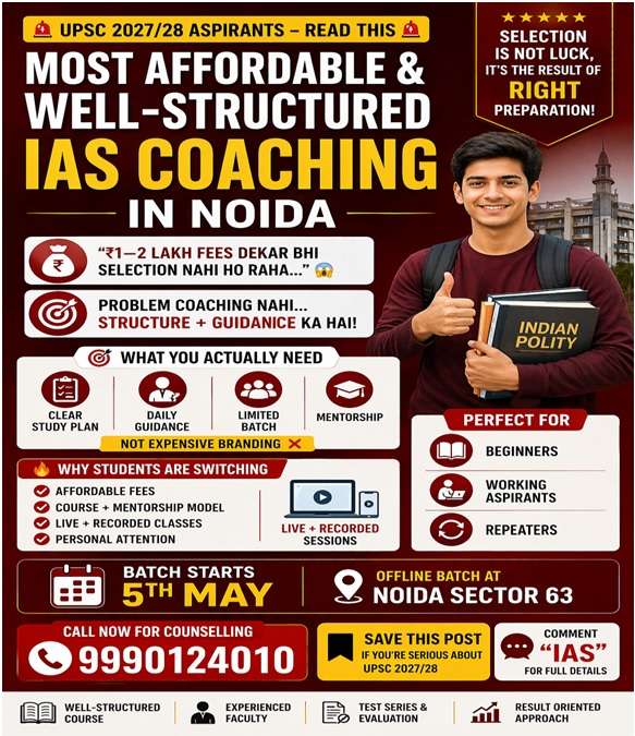 IAS Coaching in Noida