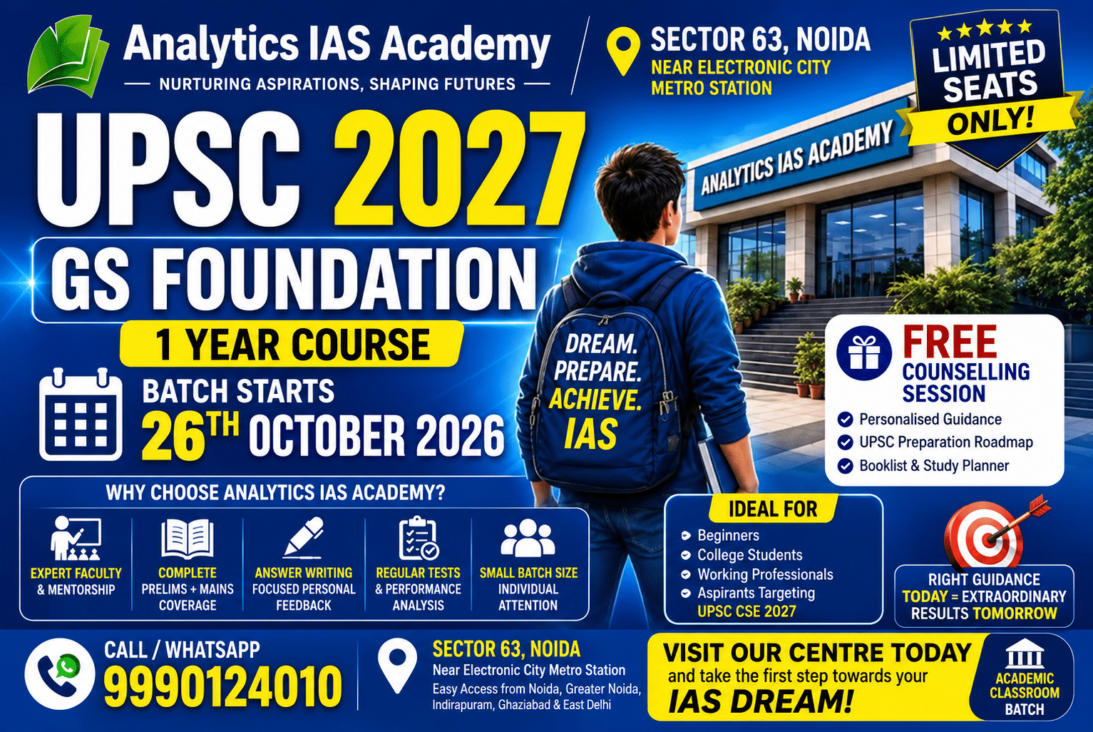 UPSC 2027 GS FOUNDATION BATCH